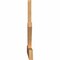 Ekena Millwork Saratoga Smooth Timber Gable Bracket, Western Red Cedar, 96"W x 24"H x 1 1/2"D x 3 1/2"F, 6/12 Pitch GBW096X24X0204SAR00SWR - alternate 4